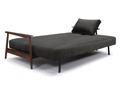 Innovation Living Caluma Sofa Bed Smoked Oak - 577 Kenya Dark Gray