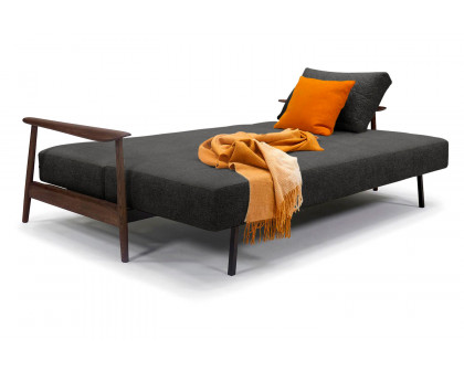 Innovation Living Caluma Sofa Bed Smoked Oak - 577 Kenya Dark Gray