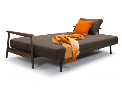 Innovation Living Caluma Sofa Bed Smoked Oak - 578 Kenya Taupe