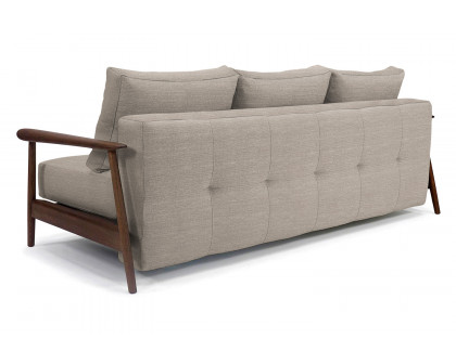 Innovation Living Caluma Sofa Bed Smoked Oak - 579 Kenya Gravel