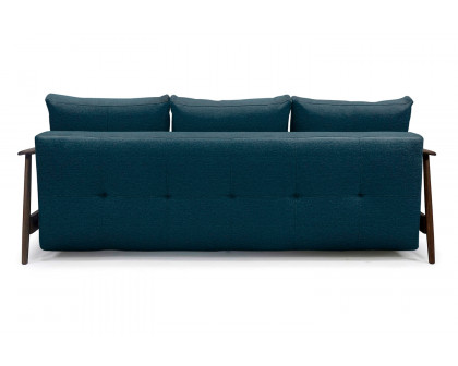 Innovation Living Caluma Sofa Bed Smoked Oak - 580 Argus Navy Blue