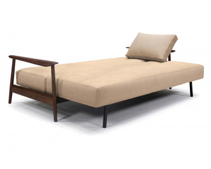 Innovation Living Caluma Sofa Bed Smoked Oak - 587 Phobos Mocha