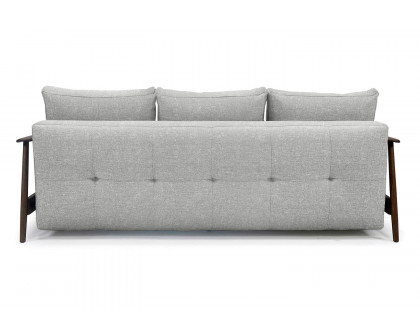 Innovation Living Caluma Sofa Bed Smoked Oak - 590 Micro Check Gray