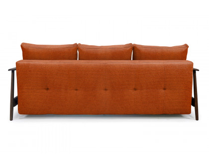 Innovation Living Caluma Sofa Bed Smoked Oak - 595 Corduroy Burnt Orange