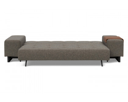 Innovation Living Grand D.E.L Sofa Bed - 216 Flashtex Dark Gray