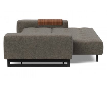 Innovation Living Grand D.E.L Sofa Bed - 216 Flashtex Dark Gray