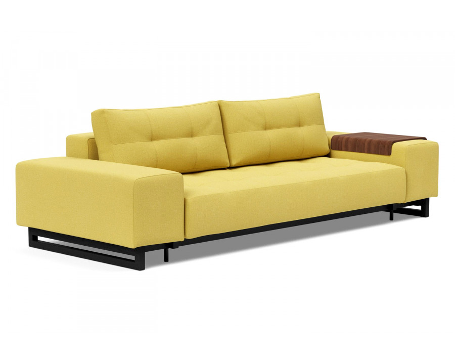 Innovation Living Grand D.E.L Sofa Bed - 554 Soft Mustard Flower