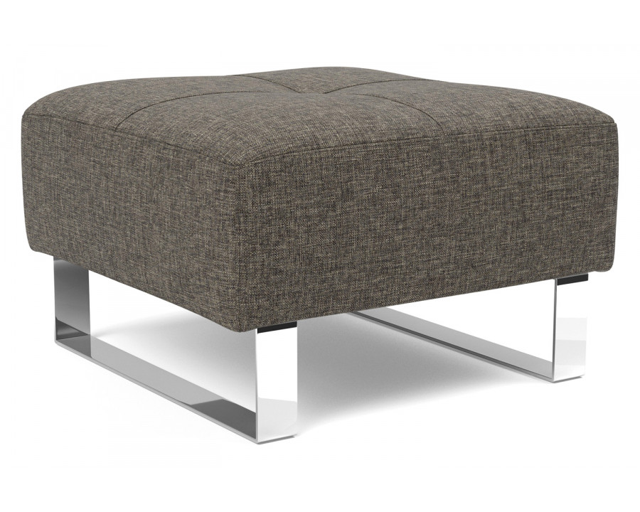 Innovation Living Supremax/Cassius D.E.L. ottoman - 216 Flashtex Dark Gray