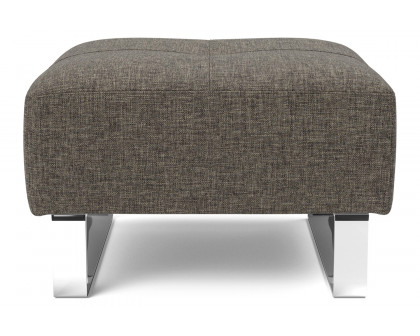 Innovation Living Supremax/Cassius D.E.L. ottoman - 216 Flashtex Dark Gray