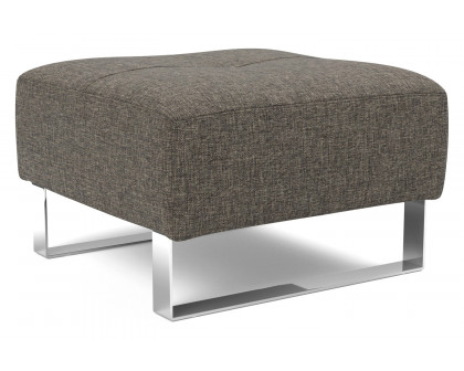 Innovation Living Supremax/Cassius D.E.L. ottoman - 216 Flashtex Dark Gray