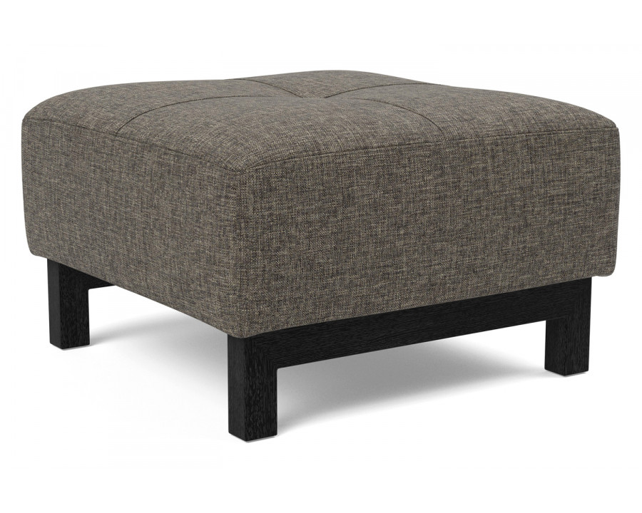 Innovation Living Grand D.E.L. Ottoman - 216 Flashtex Dark Gray