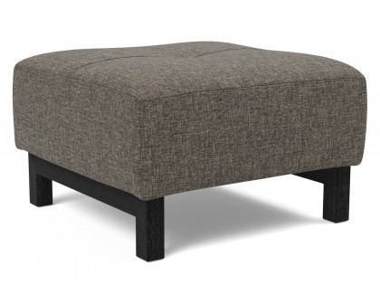 Innovation Living Grand D.E.L. Ottoman - 216 Flashtex Dark Gray