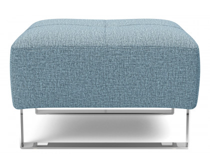 Innovation Living Supremax/Cassius D.E.L. ottoman - 525 Mixed Dance Light Blue