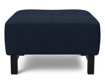 Innovation Living Grand D.E.L. Ottoman - 528 Mixed Dance Blue