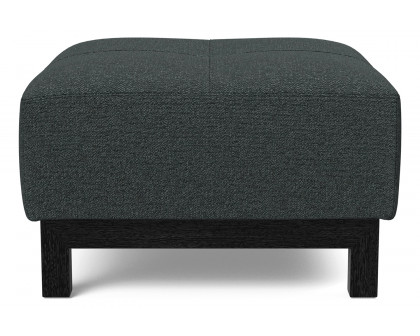 Innovation Living Grand D.E.L. Ottoman - 534 Bouclé Black Raven