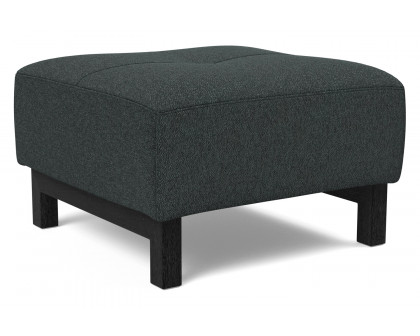 Innovation Living Grand D.E.L. Ottoman - 534 Bouclé Black Raven