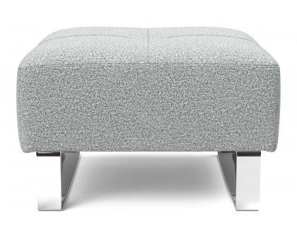 Innovation Living Supremax/Cassius D.E.L. ottoman - 538 Melange Light Gray