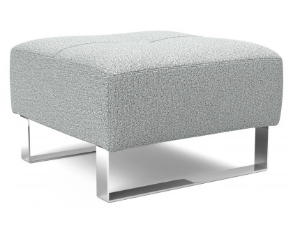 Innovation Living Supremax/Cassius D.E.L. ottoman - 538 Melange Light Gray