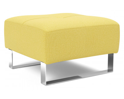 Innovation Living Supremax/Cassius D.E.L. ottoman - 554 Soft Mustard Flower