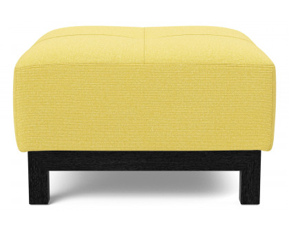 Innovation Living Grand D.E.L. Ottoman - 554 Soft Mustard Flower