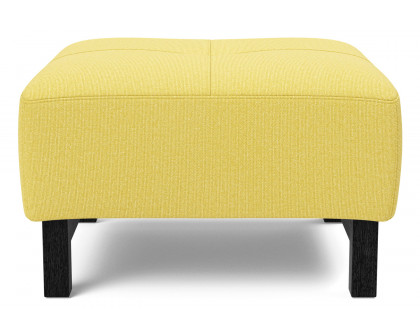 Innovation Living Grand D.E.L. Ottoman - 554 Soft Mustard Flower