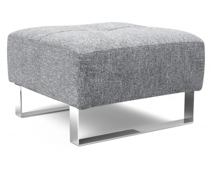 Innovation Living Supremax/Cassius D.E.L. ottoman - 565 Twist Granite