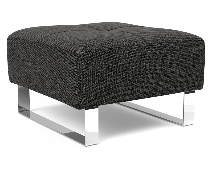 Innovation Living Supremax/Cassius D.E.L. ottoman - 577 Kenya Dark Gray