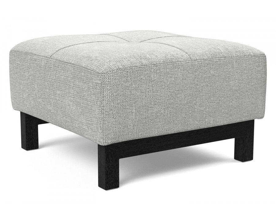 Innovation Living Grand D.E.L. Ottoman - 590 Micro Check Gray