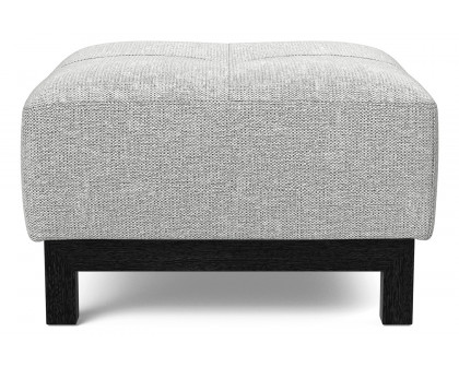 Innovation Living Grand D.E.L. Ottoman - 590 Micro Check Gray