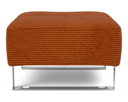 Innovation Living Supremax/Cassius D.E.L. ottoman - 595 Corduroy Burnt Orange