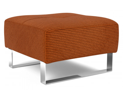 Innovation Living Supremax/Cassius D.E.L. ottoman - 595 Corduroy Burnt Orange