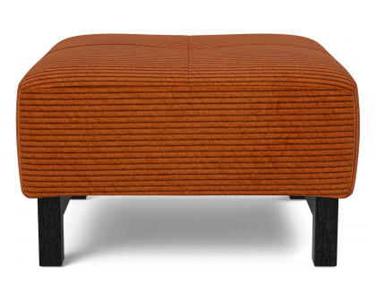 Innovation Living Grand D.E.L. Ottoman - 595 Corduroy Burnt Orange