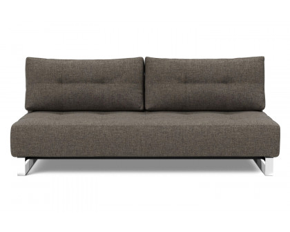 Innovation Living Supremax D.E.L. Sofa Bed - 216 Flashtex Dark Gray