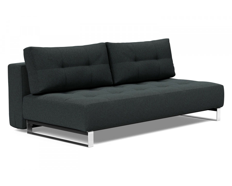 Innovation Living Supremax D.E.L. Sofa Bed - 534 Bouclé Black Raven