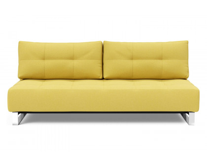 Innovation Living Supremax D.E.L. Sofa Bed - 554 Soft Mustard Flower