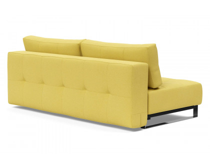 Innovation Living Supremax D.E.L. Sofa Bed - 554 Soft Mustard Flower