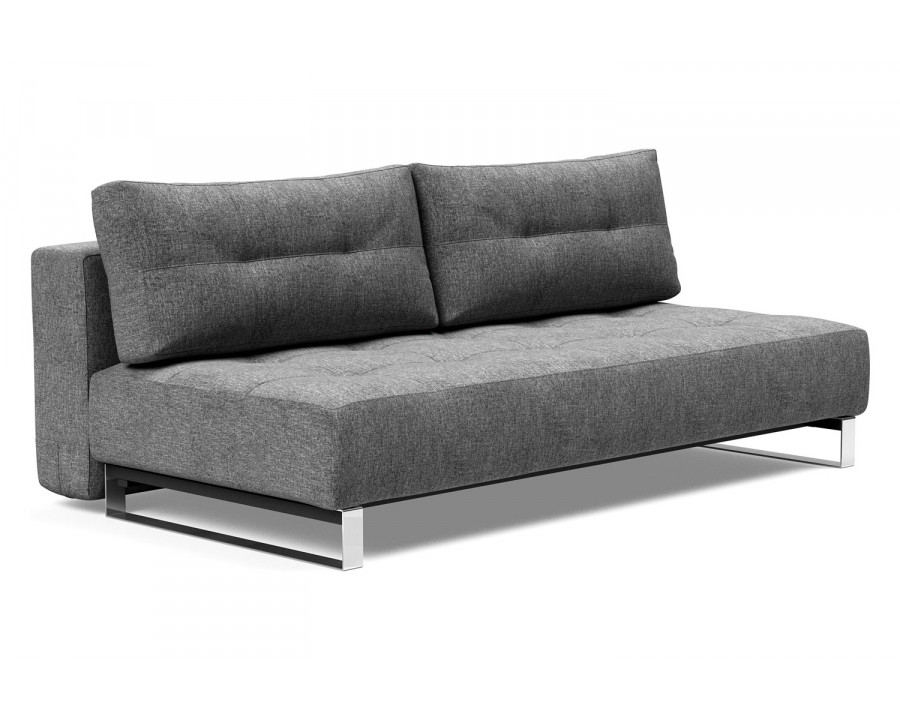 Innovation Living Supremax D.E.L. Sofa Bed - 563 Twist Charcoal