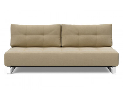 Innovation Living Supremax D.E.L. Sofa Bed - 571 Vivus Dusty Sand