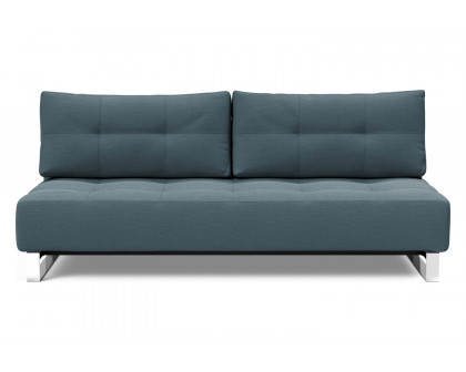 Innovation Living Supremax D.E.L. Sofa Bed - 573 Vivus Dusty Blue