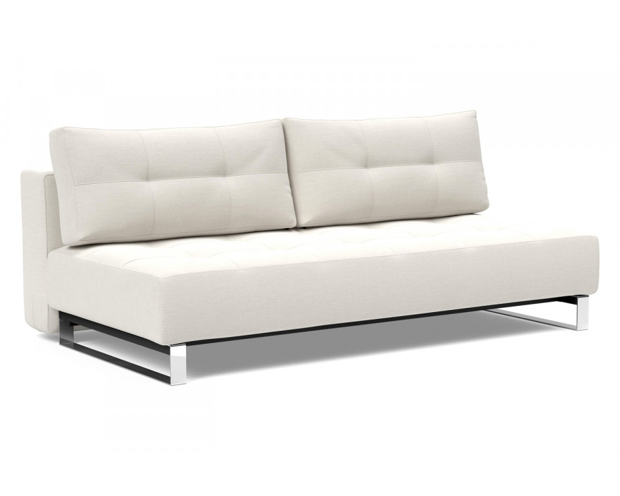 Innovation Living Supremax D.E.L. Sofa Bed - 574 Vivus Dusty Off White