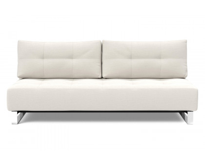 Innovation Living Supremax D.E.L. Sofa Bed - 574 Vivus Dusty Off White