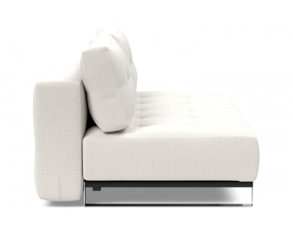 Innovation Living Supremax D.E.L. Sofa Bed - 574 Vivus Dusty Off White