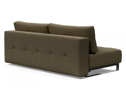 Innovation Living Supremax D.E.L. Sofa Bed - 575 Vivus Dusty Olive