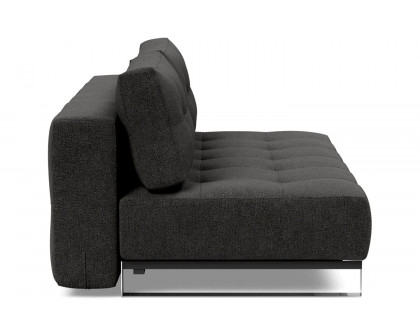 Innovation Living Supremax D.E.L. Sofa Bed - 577 Kenya Dark Gray