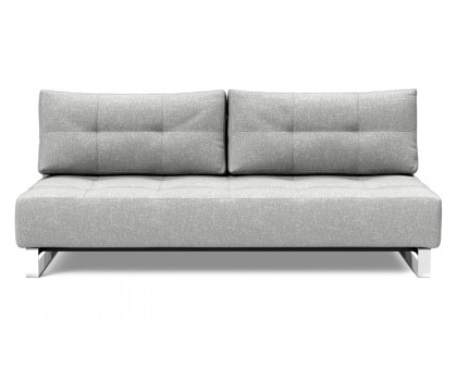 Innovation Living Supremax D.E.L. Sofa Bed - 590 Micro Check Gray