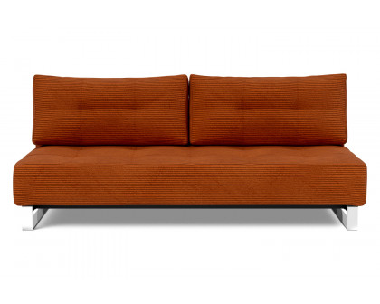 Innovation Living Supremax D.E.L. Sofa Bed - 595 Corduroy Burnt Orange