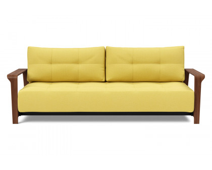 Innovation Living Ran D.E.L Sofa Bed - 554 Soft Mustard Flower