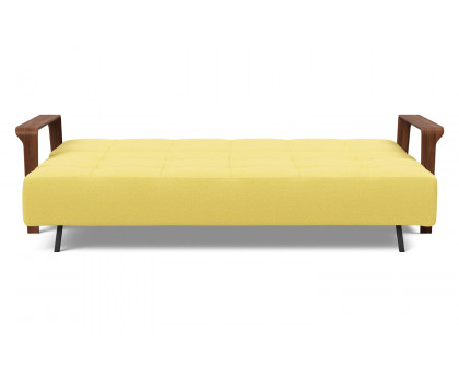 Innovation Living Ran D.E.L Sofa Bed - 554 Soft Mustard Flower