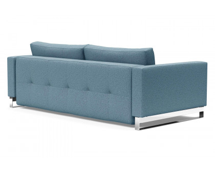 Innovation Living Cassius D.E.L. Sofa Bed - 525 Mixed Dance Light Blue