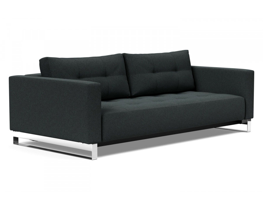 Innovation Living Cassius D.E.L. Sofa Bed - 534 Bouclé Black Raven